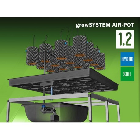 growSYSTEM AIR POT 1.2 - 120x120cm
